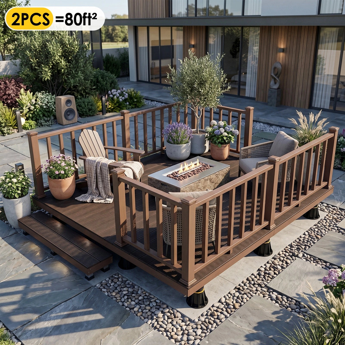 Medium - With Railing