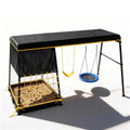 6-in-1 Backyard Swing Set for Kids