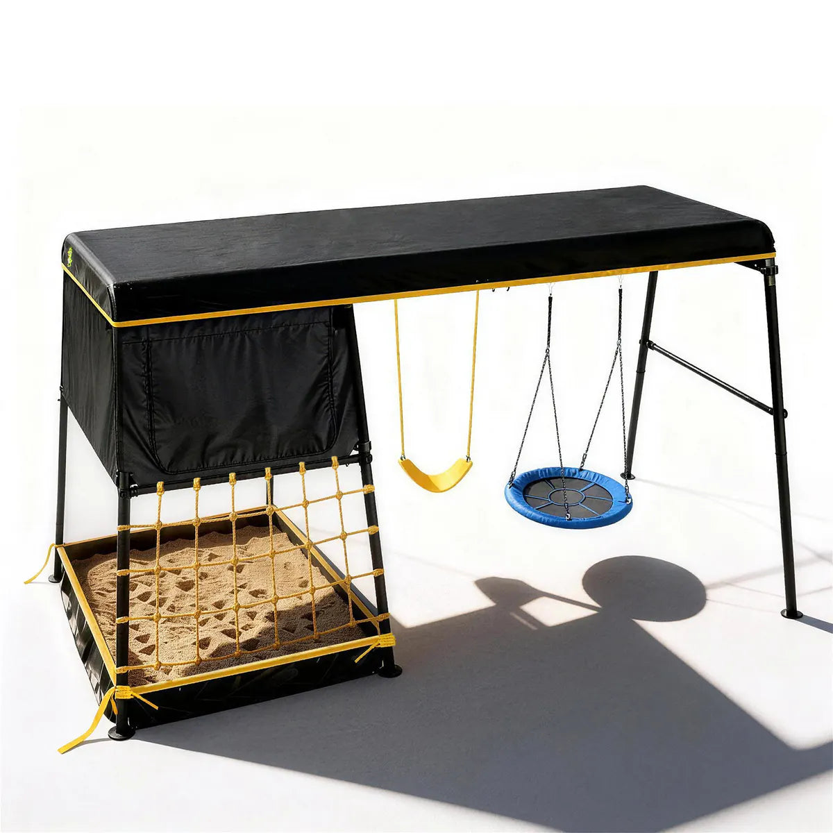 6-in-1 Backyard Swing Set for Kids