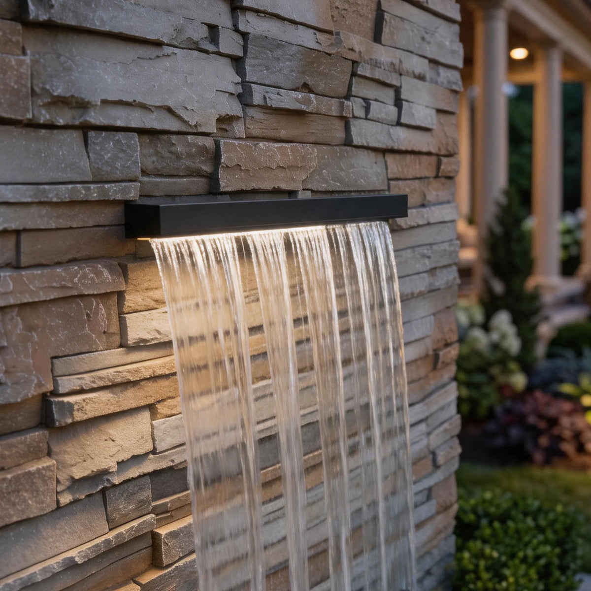 Large Indoor & Outdoor Waterfall Fountain