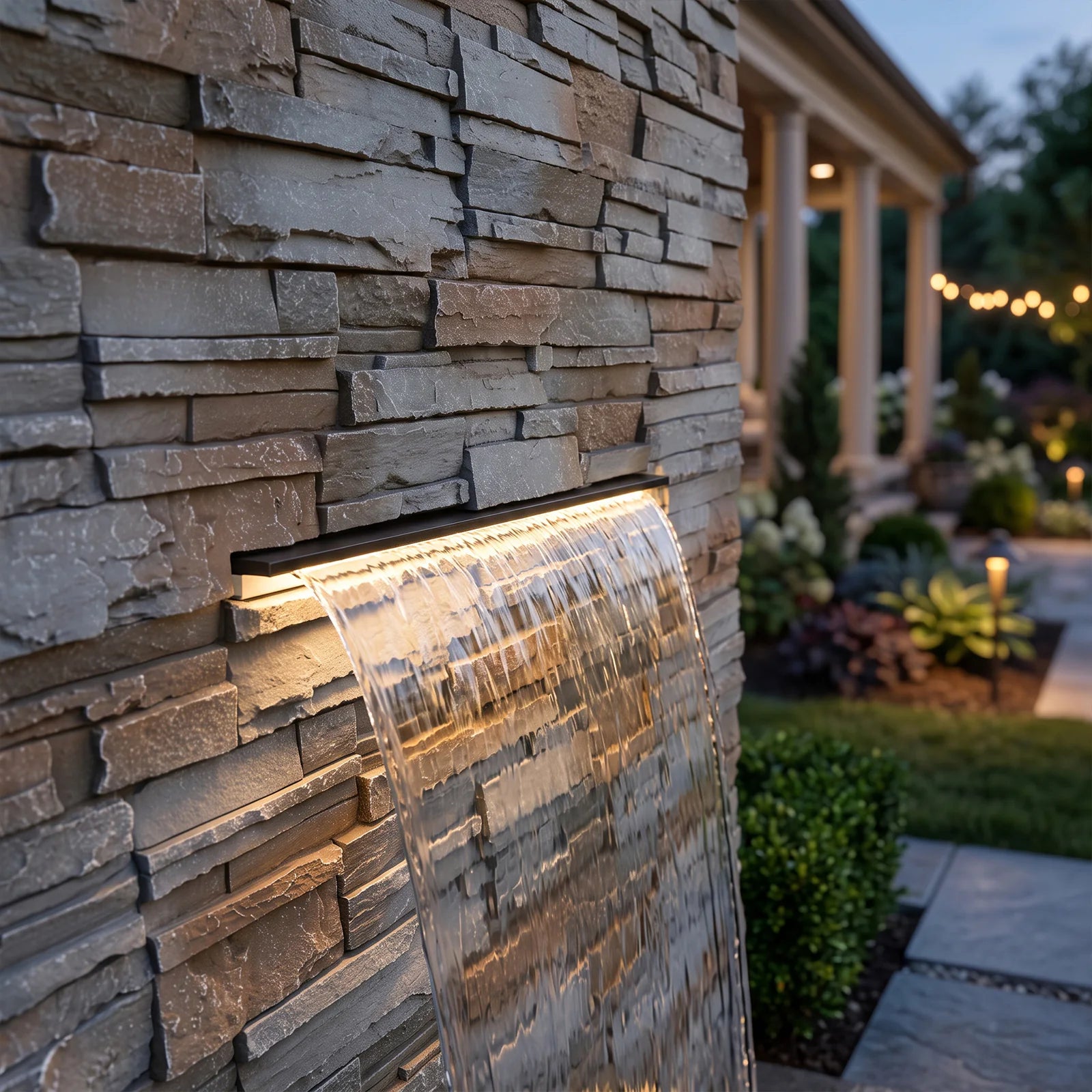 Large Indoor & Outdoor Waterfall Fountain